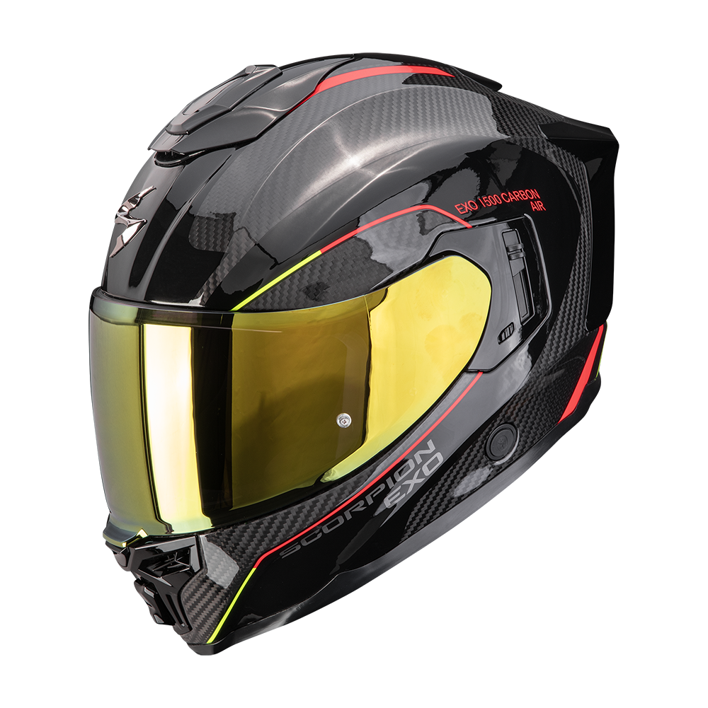 Scorpion Exo-1500 Carbon Air Mundi Black-Red-Yellow