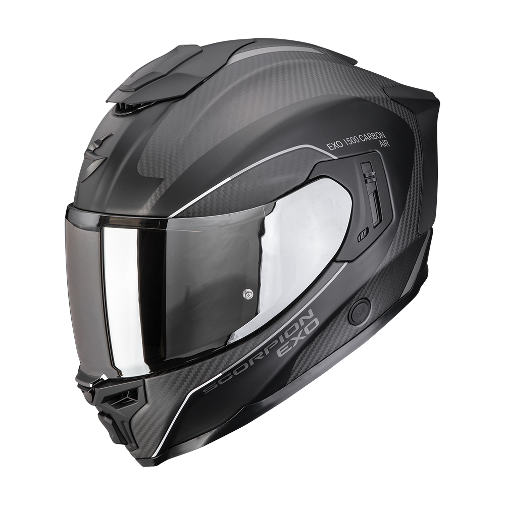 [115-545-159-04] Scorpion Exo-1500 Carbon Air Mundi Matt Black-Silver (M)