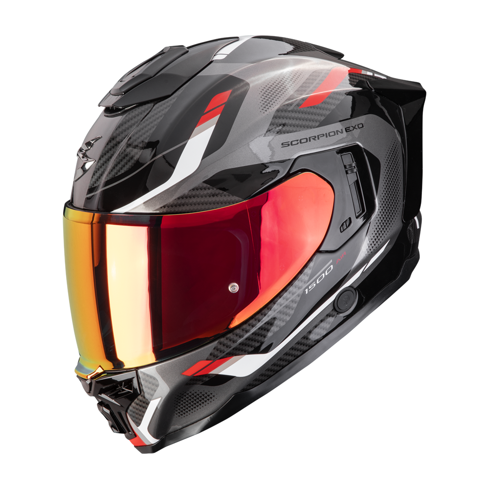[115-546-24-04] Scorpion Exo-1500 Air Sleek Black-Red (M)