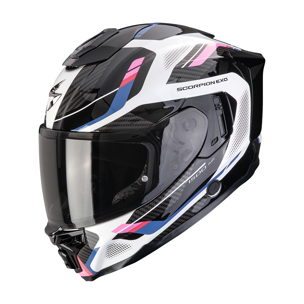 [115-546-394-04] Scorpion Exo-1500 Air Sleek white-Black-Pink (M)