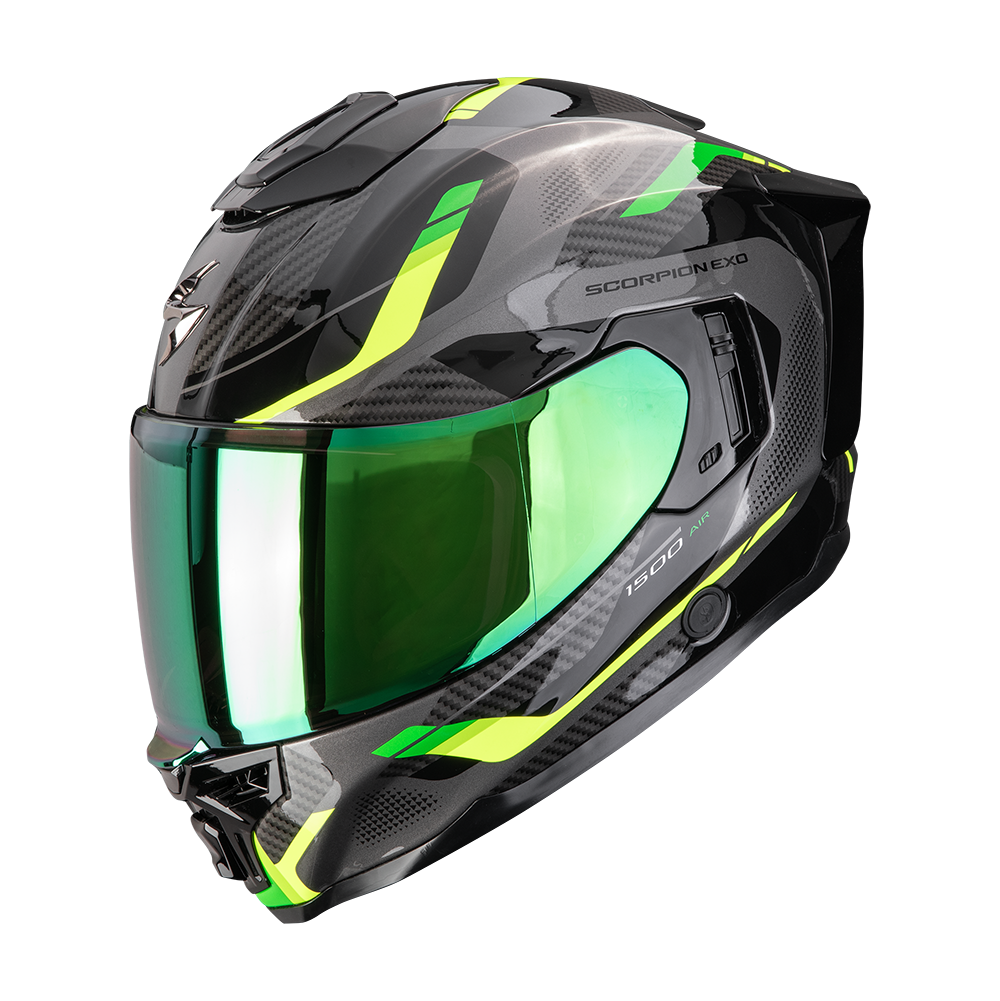 [115-546-69-04] Scorpion Exo-1500 Air Sleek Black-Green (M)