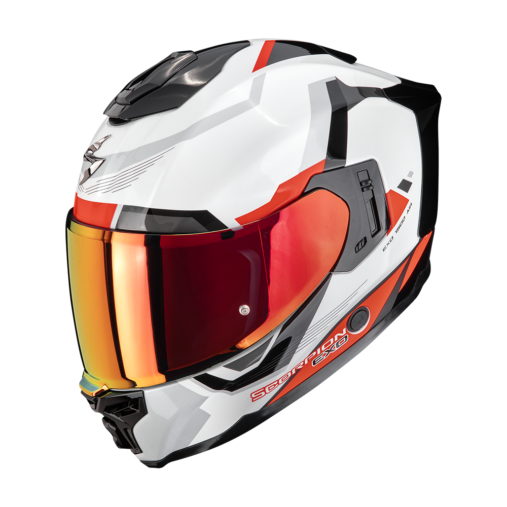 [115-547-59-04] Scorpion Exo-1500 Air Arena White-Red (M)