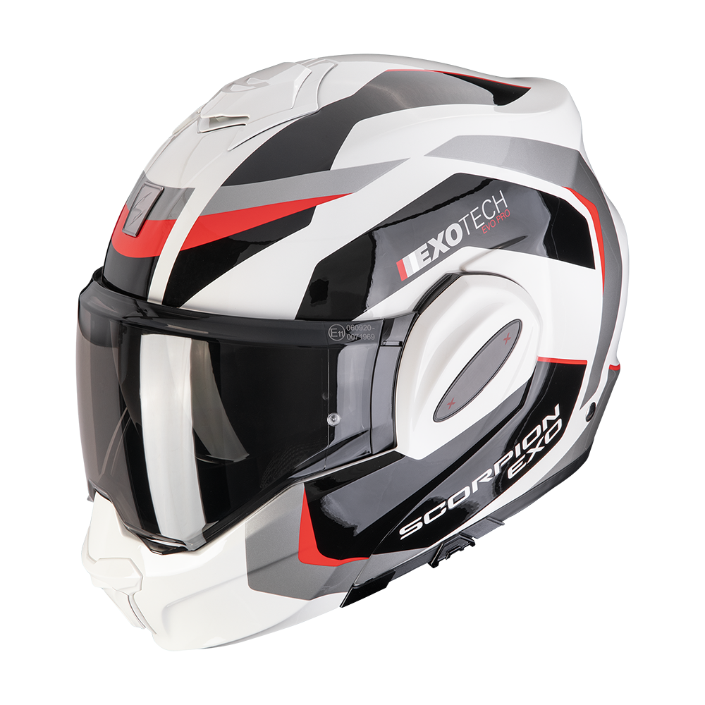 [119-525-299-04] Scorpion Exo-Tech Evo Pro Acuti Grey-Black-Red (M)