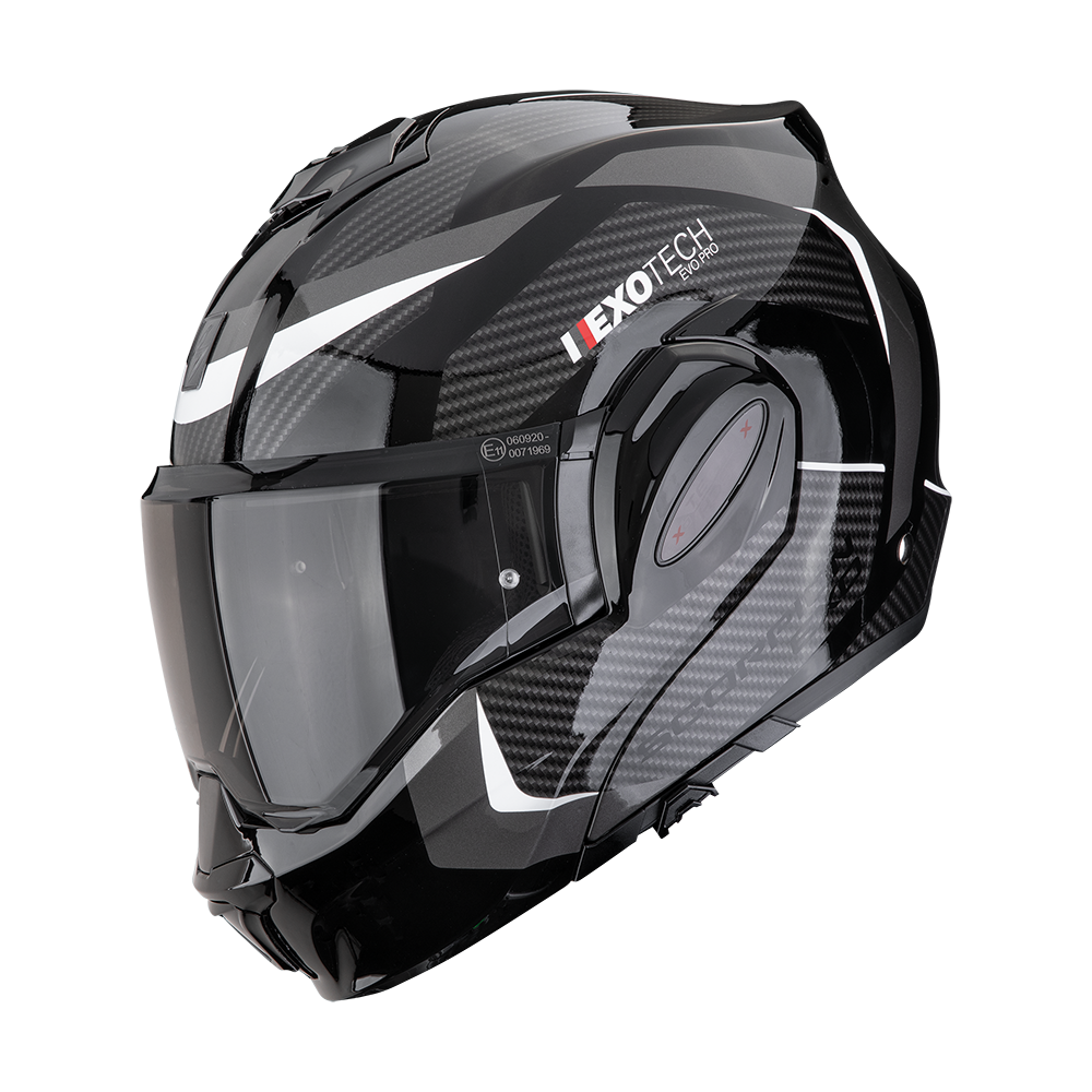 [119-525-58-04] Scorpion Exo-Tech Evo Pro Acuti Black-Silver (M)