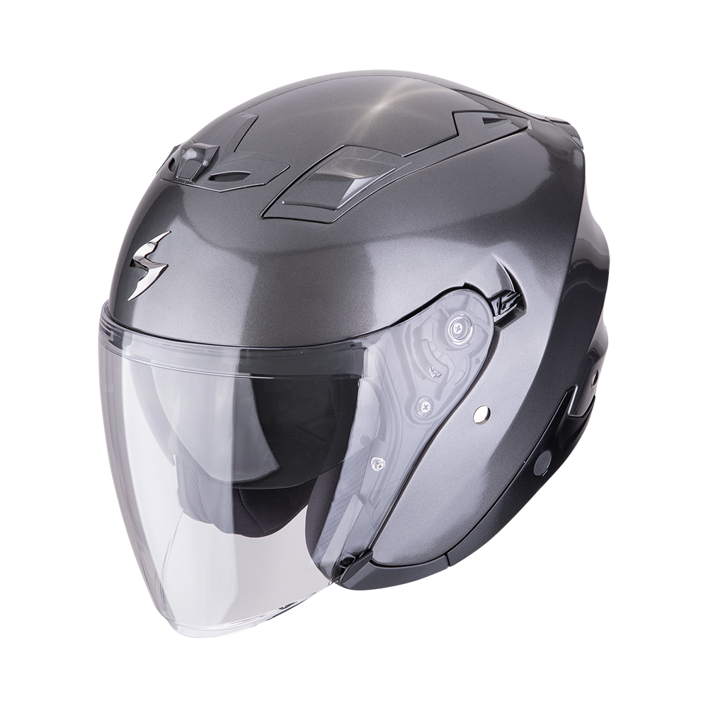 [123-100-337-04] Scorpion Exo-Z1 Solid Metallic Grey (M)