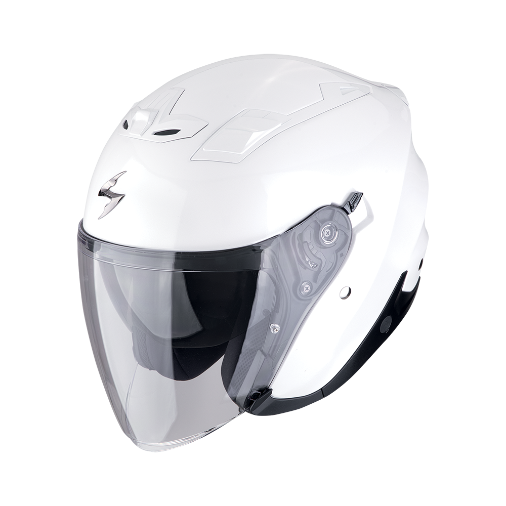 [123-100-70-04] Scorpion Exo-Z1 Solid Pearl White (M)