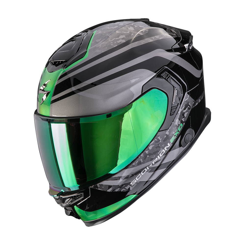[150-533-69-04] Scorpion Exo-Gt Sp Air Arten Black-Green (M)
