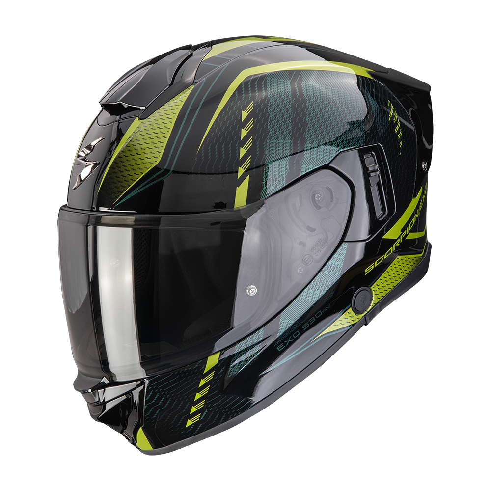 [173-529-69-04] Scorpion Exo-530 Air Theras Black-Green (M)