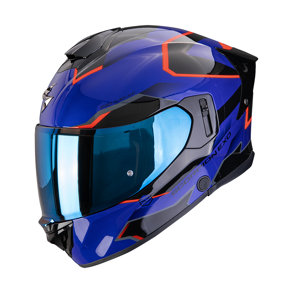 Scorpion Exo-530 Air Clip Blue-Black-Red