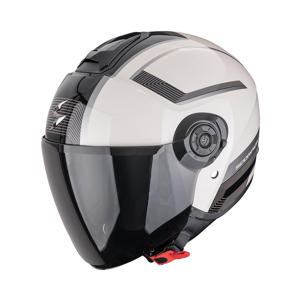 [183-542-283-04] Scorpion Exo-City II Cosmos Cream-Black (M)