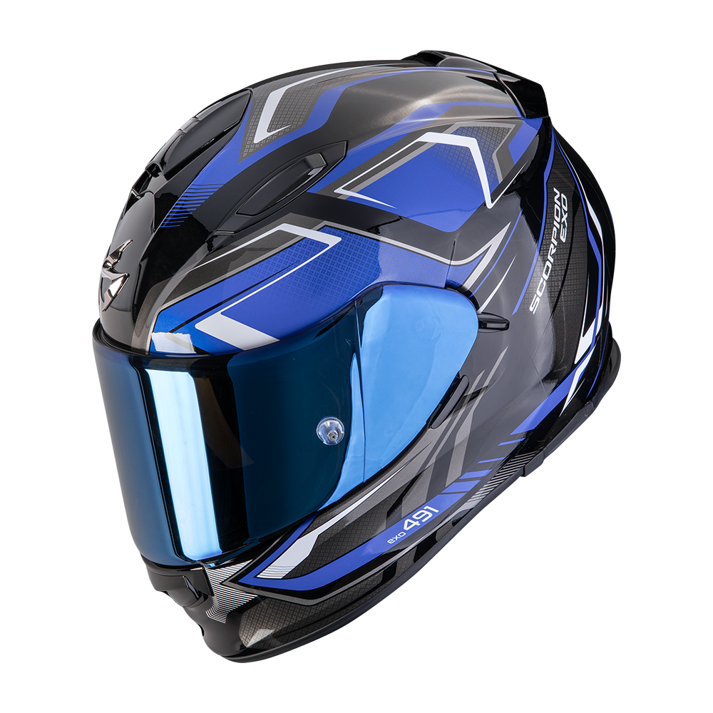 [48-517-66-04] Scorpion Exo-491 Zumo Black-Blue (M)