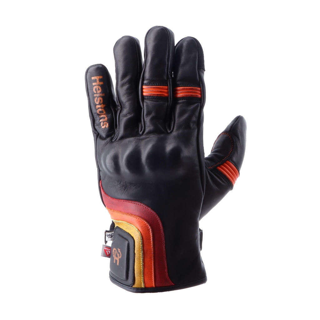 [2025102 NJO T8] Helstons Spoon Hiver Black/Yellow/Orange (T8)