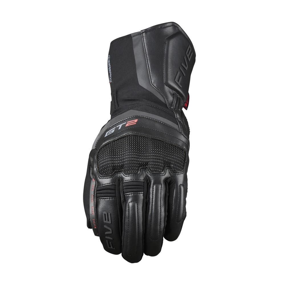 GUANTES FIVE GT2 EVO WP NEGRO