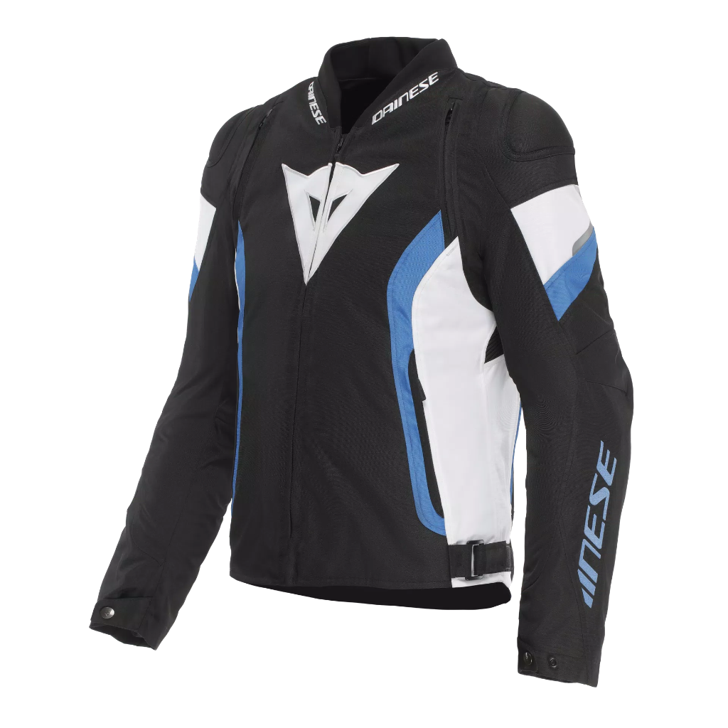[17300053 580 44] Dainese Avro 5 Tex Jacket Black/Blue/White (44)