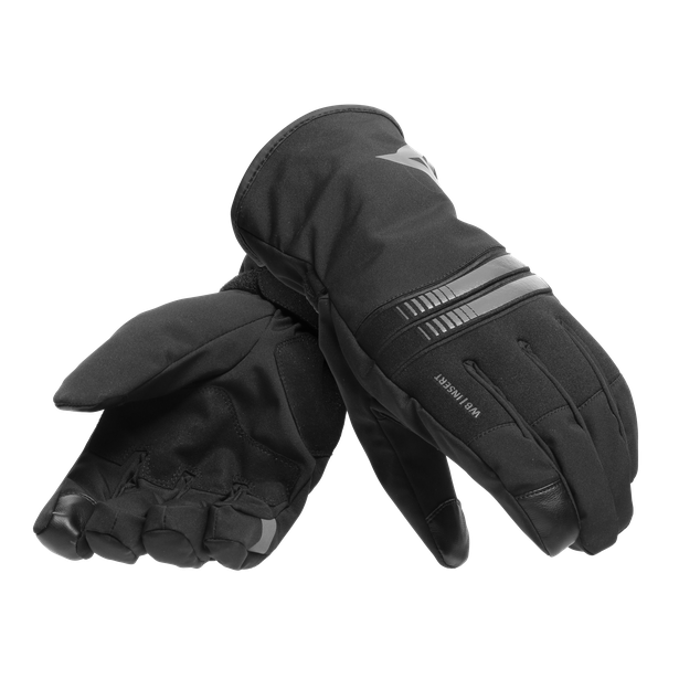 [1815954 604 XS] Dainese Plaza 3 D-Dry® Gloves Black/Anthracite (XS)