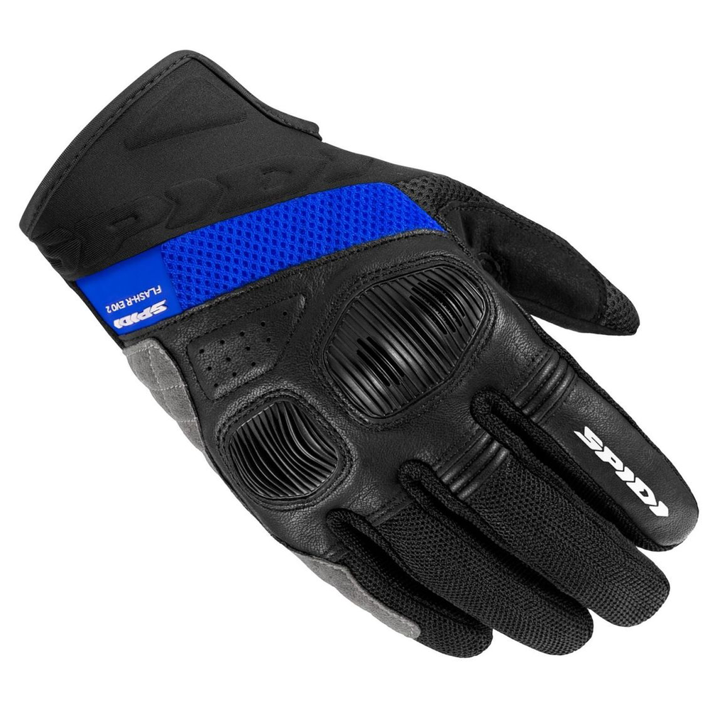 [B140-022-M] Spidi FLASH-R EVO 2 Black/Blue (M)
