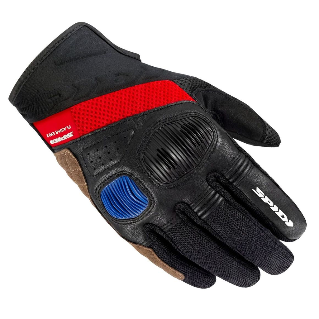 [B140-238-M] Spidi FLASH-R EVO 2 Black/Red/Blue (M)