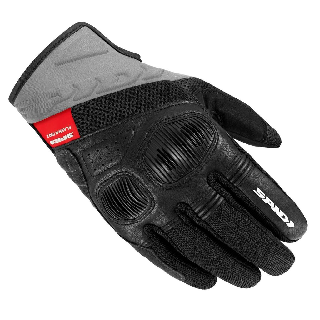 [B141-094-M] Spidi FLASH-R EVO 2 LADY Black/Grey/Red (M)
