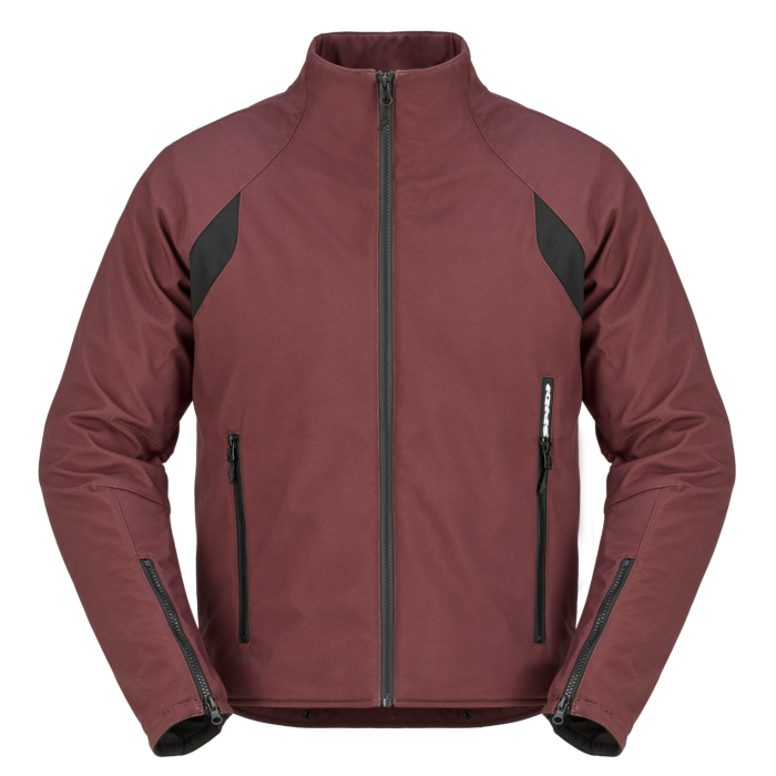 [D347-091-M] Spidi THE STANDARD JACKET H2OUT Wine colour/Black (M)