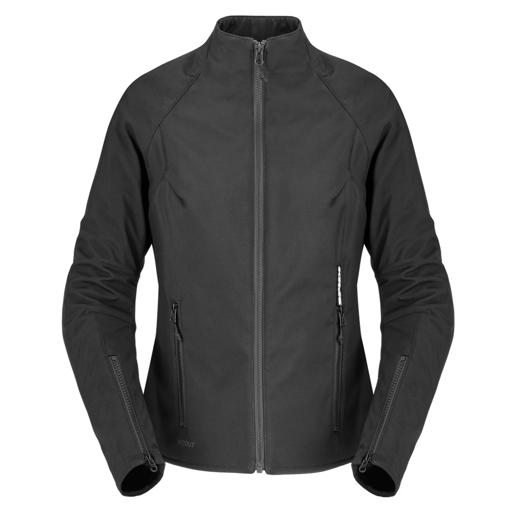[D348-026-M] Spidi THE STANDARD JACKET H2OUT LADY Black (M)
