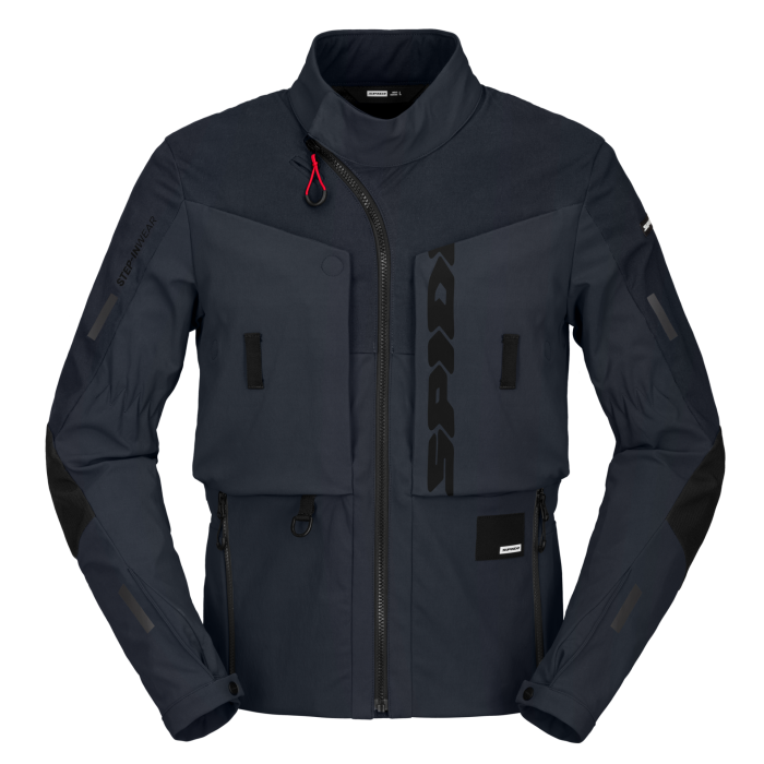 [T345-050-M] Spidi FRONTIER JACKET Blue (M)