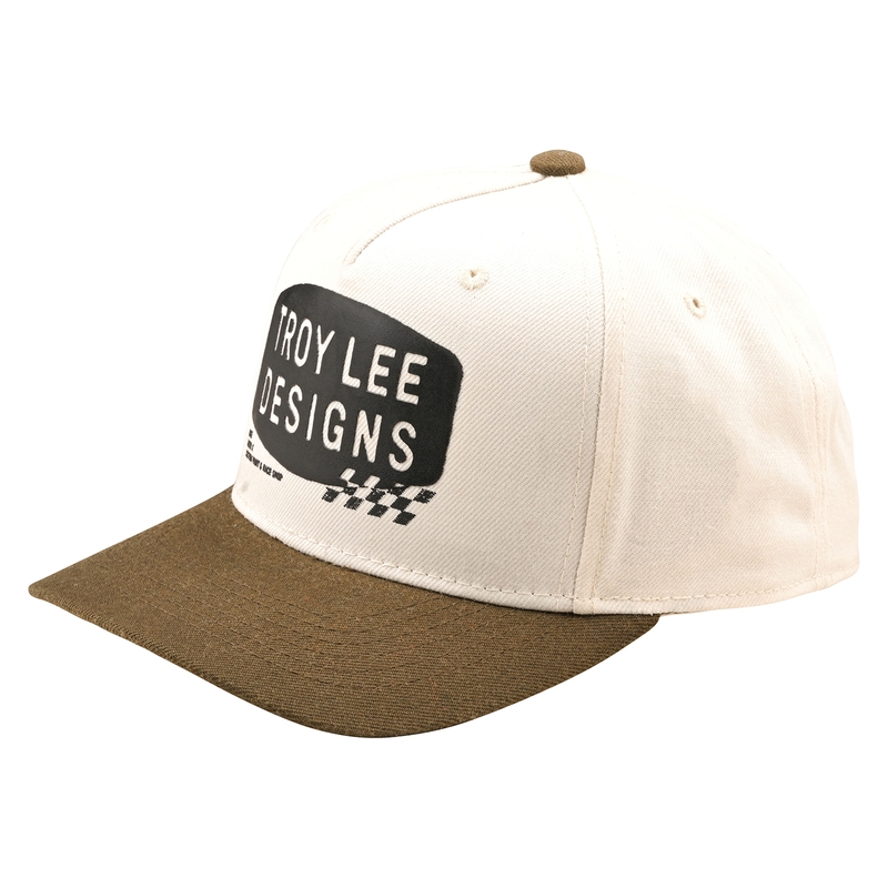 Troy Lee Designs Curved Snapback Stamp