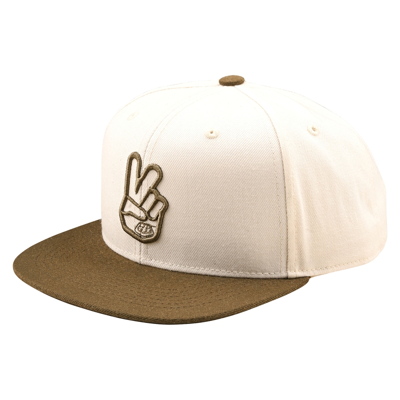 Troy Lee Designs Flat Bill Snapback Peace