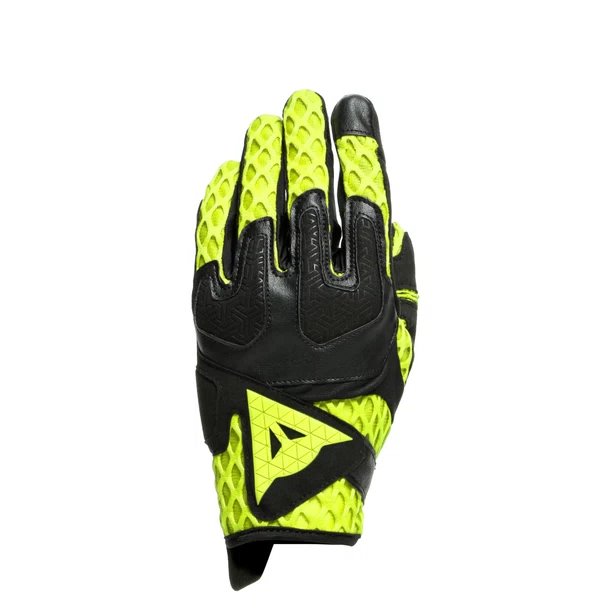 [*1815944 620 S] Dainese Air-Maze Unisex Gloves Black/Fluo-Yellow (S)