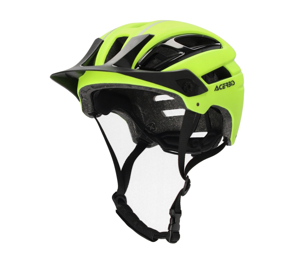 Acerbis CASCO DOUBLEP FLUO YELLOW/BLACK
