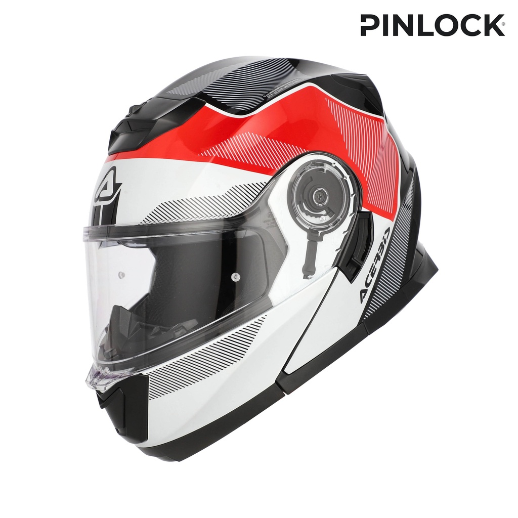 [0025201.239.061] Acerbis CASCO SEREL 2206 WHITE/RED (XS)