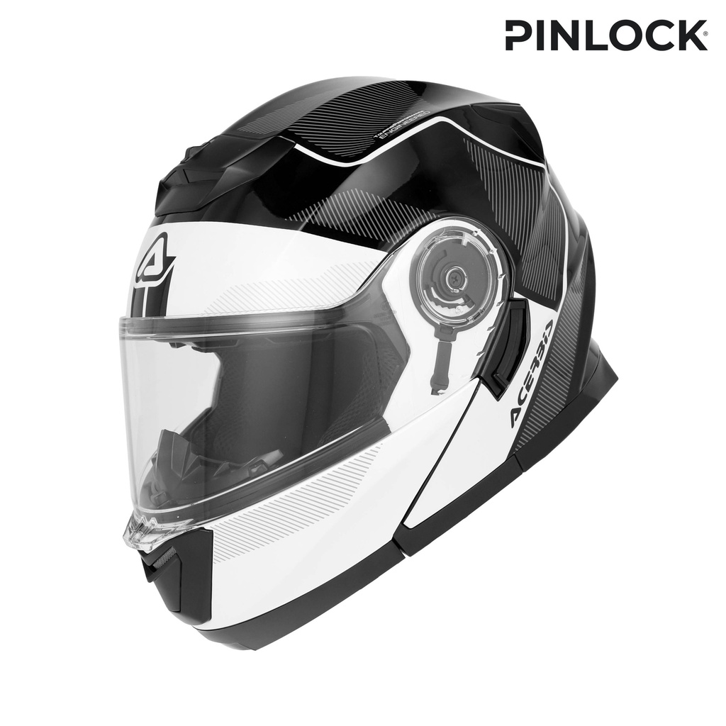 Acerbis CASCO SEREL 2206 BLACK/WHITE