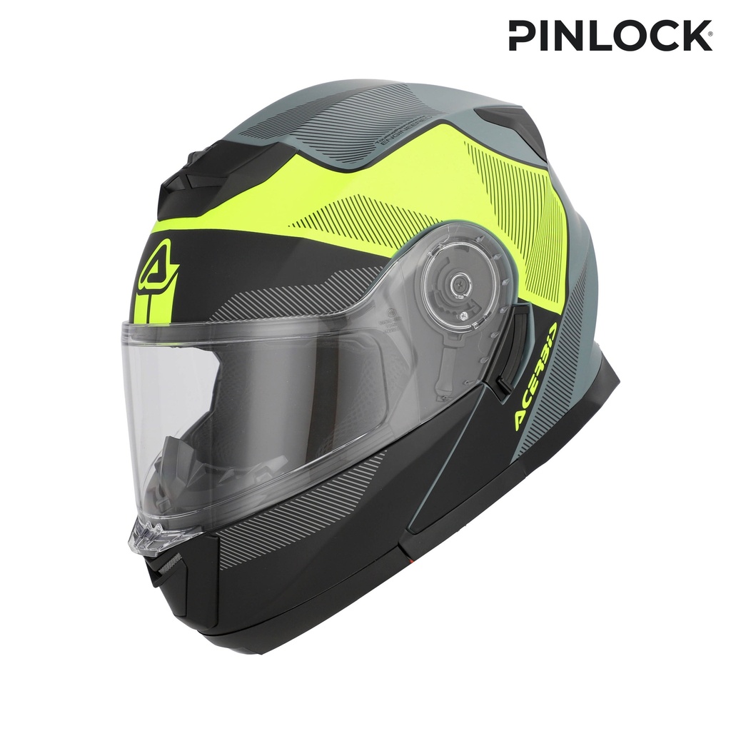 Acerbis CASCO SEREL 2206 BLACK/FLUO YELLOW