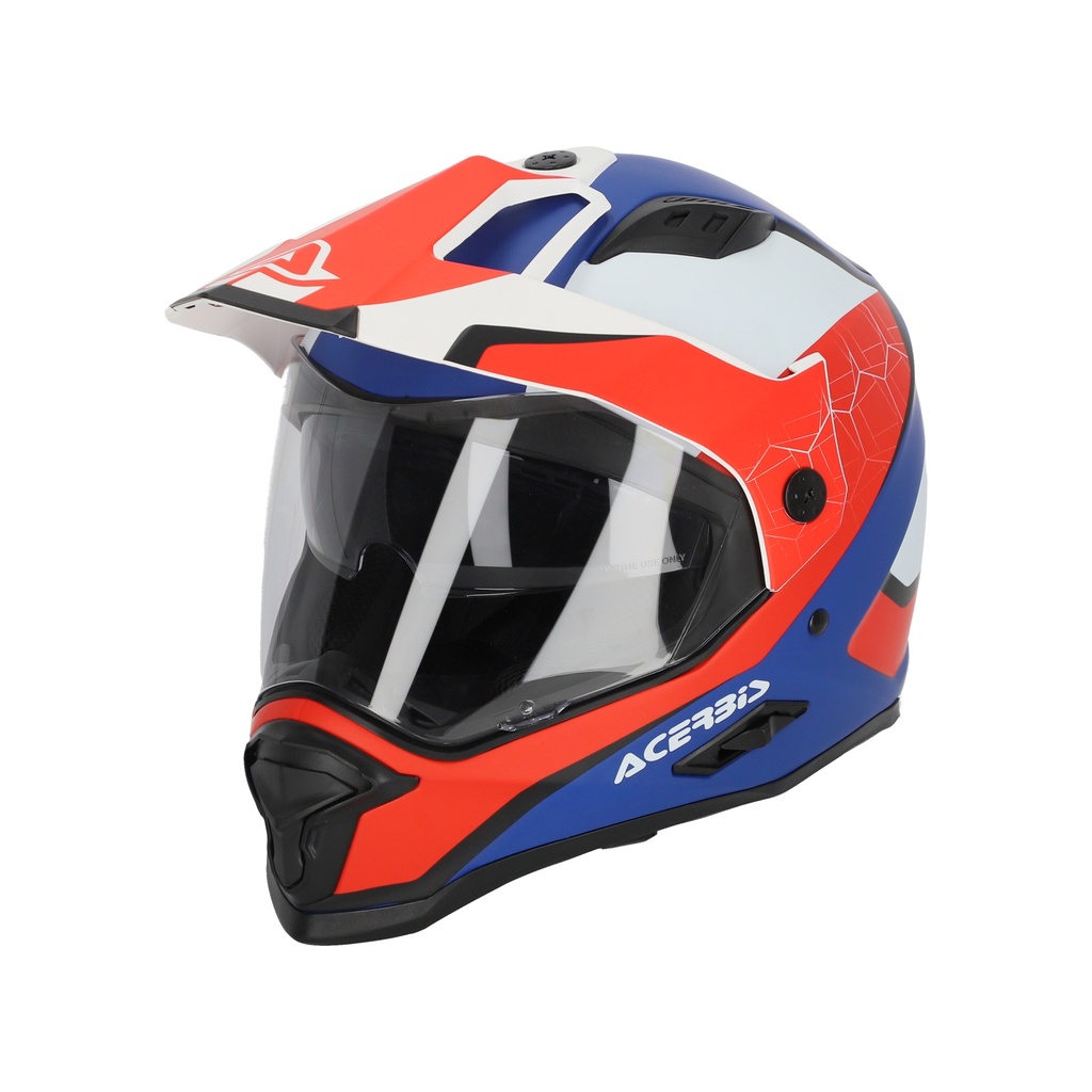 Acerbis CASCO REACTIVE 2206 WHITE/BLUE/RED
