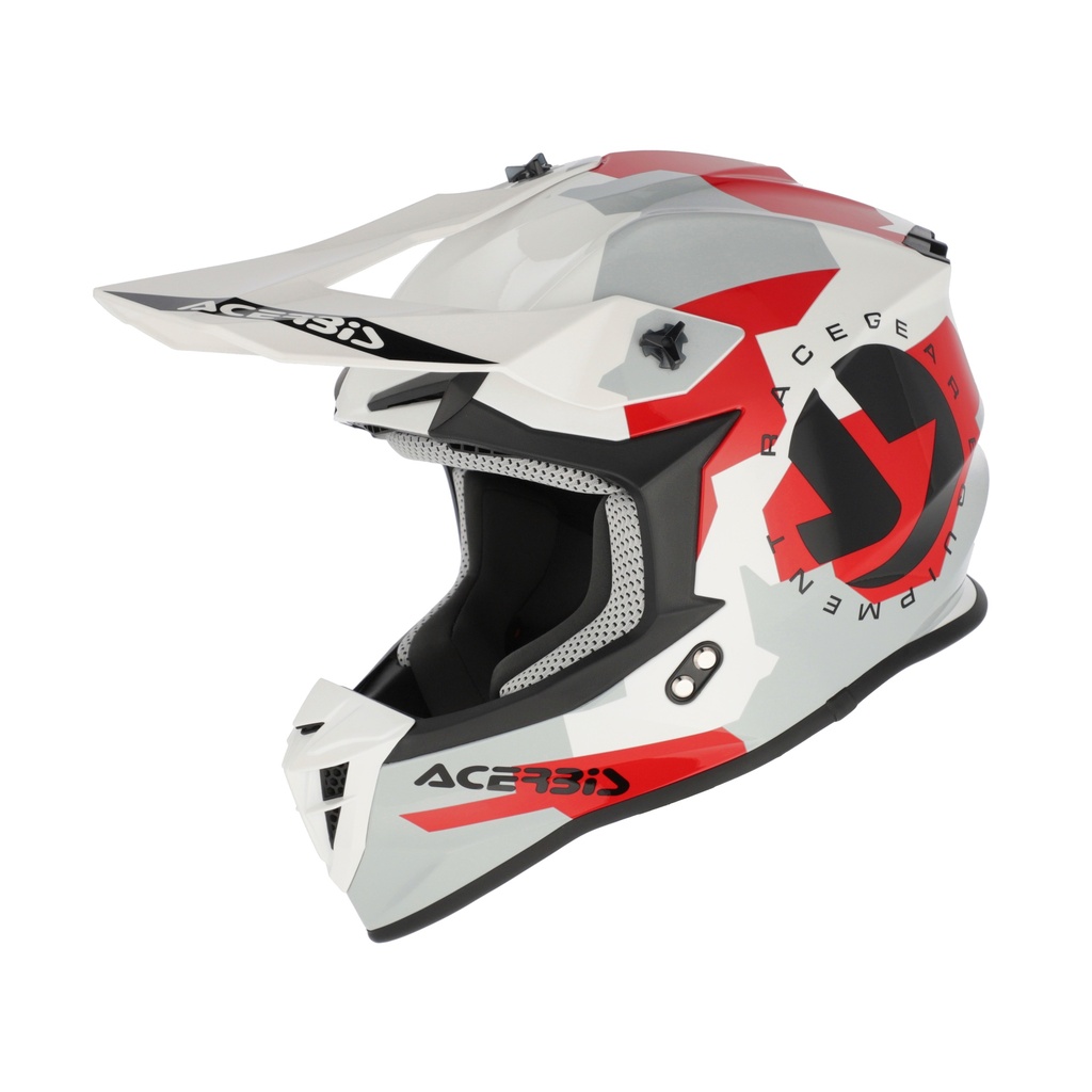 [0025316.235.062] Acerbis CASCO LINEAR 2206 WHITE/GREY (S)