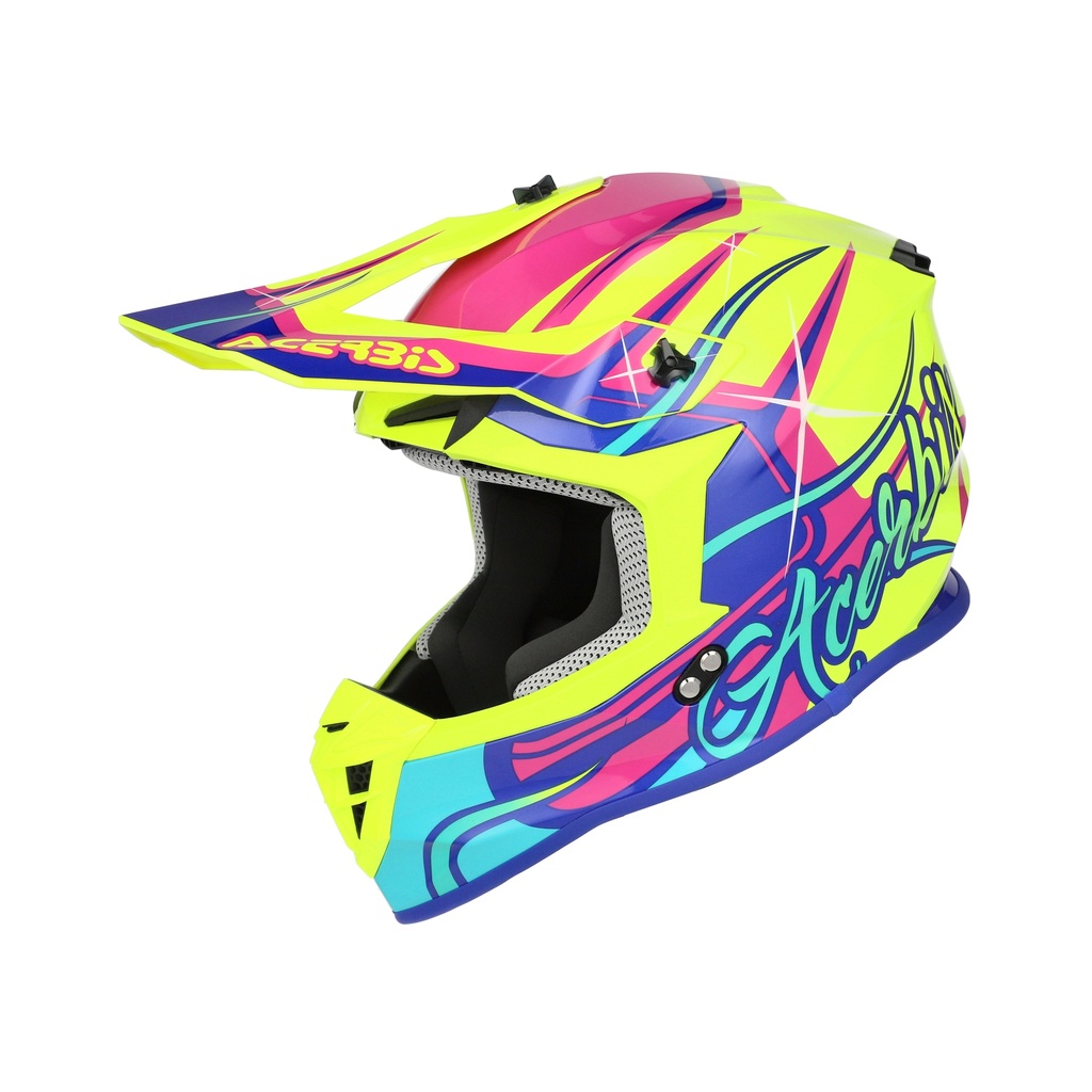 [0025316.284.061] Acerbis CASCO LINEAR 2206 YELLOW/PURPLE (XS)