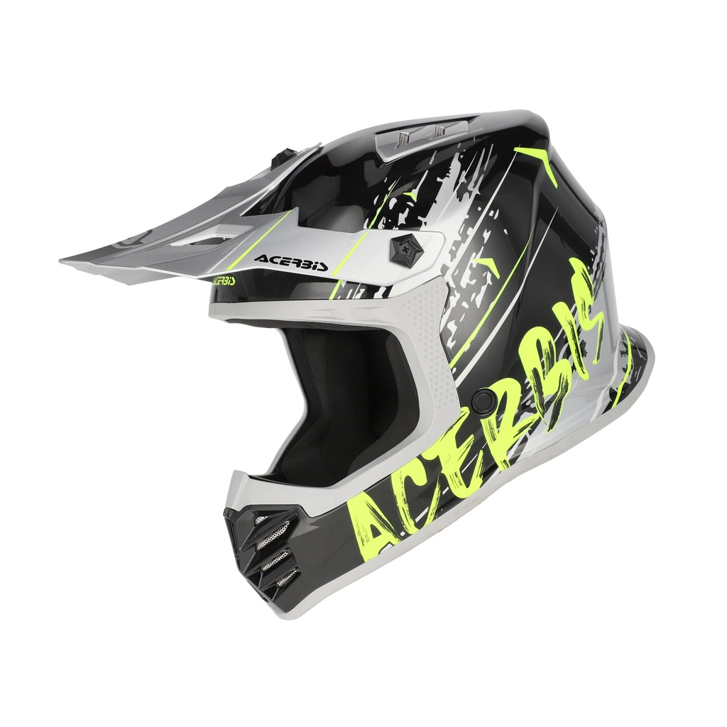 Acerbis CASCO PROFILE JUNIOR BLACK/FLUO YELLOW