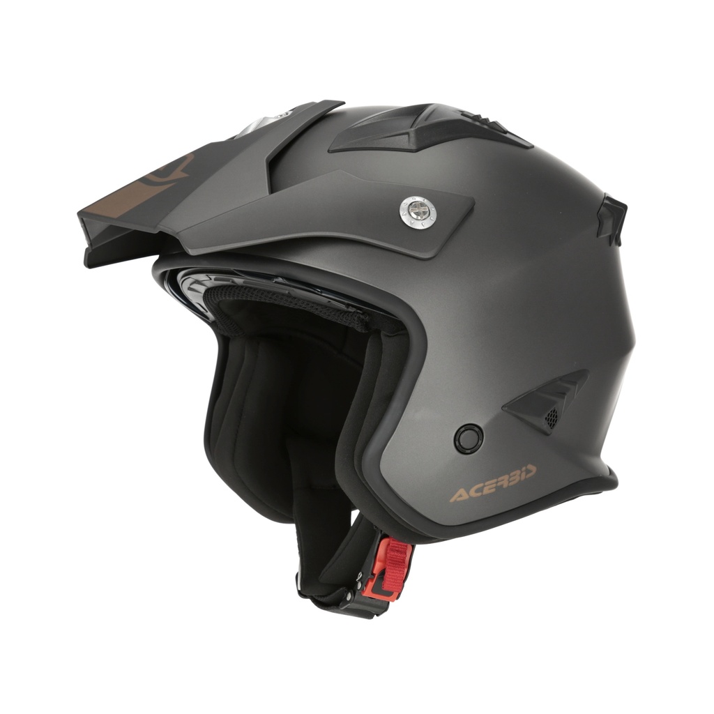 Acerbis CASCO JET ARIA METALLIC DARK GREY