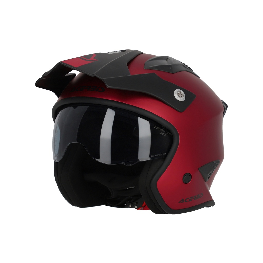 Acerbis CASCO JET ARIA METALLIC RED