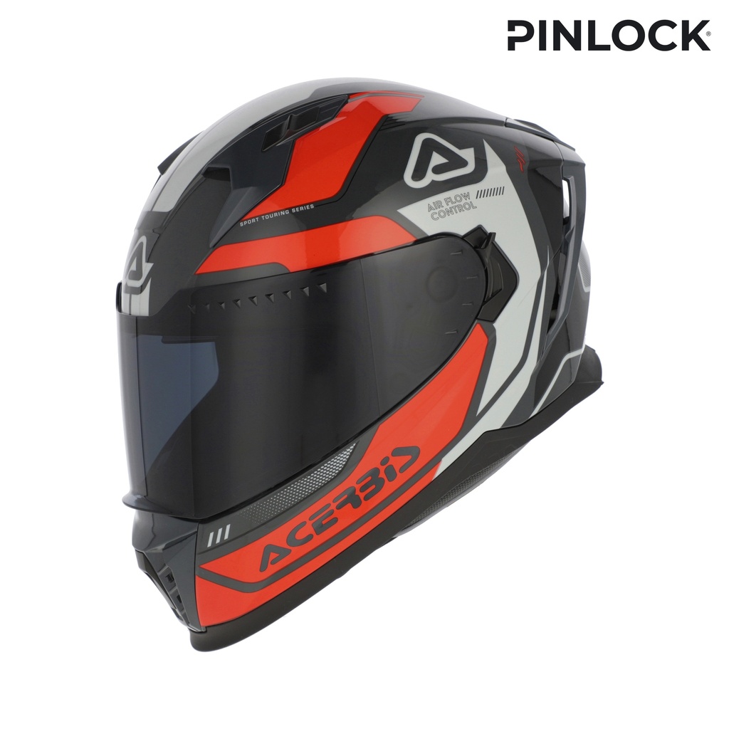 Acerbis CASCO X-WAY GRAPHIC ORANGE/GREY