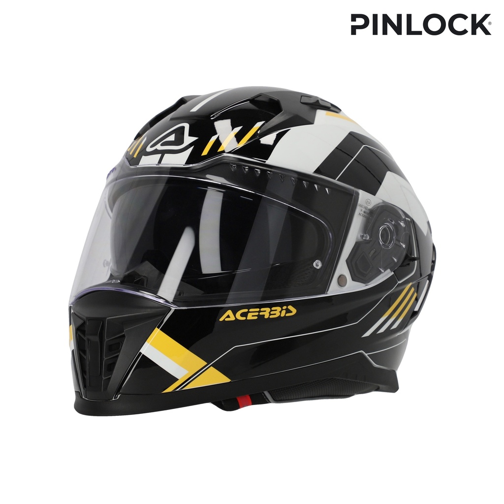 [0026016.318.068] Acerbis CASCO X-WAY GRAPHIC BLACK/YELLOW