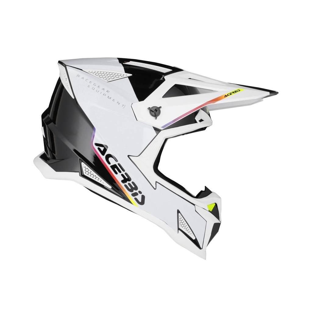 Acerbis CASCO T711 WHITE/BLACK