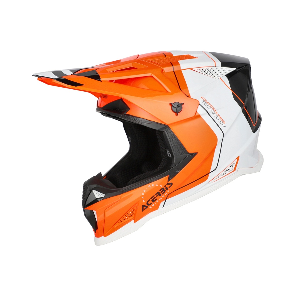 Acerbis CASCO T711 ORANGE FLOU / BLACK