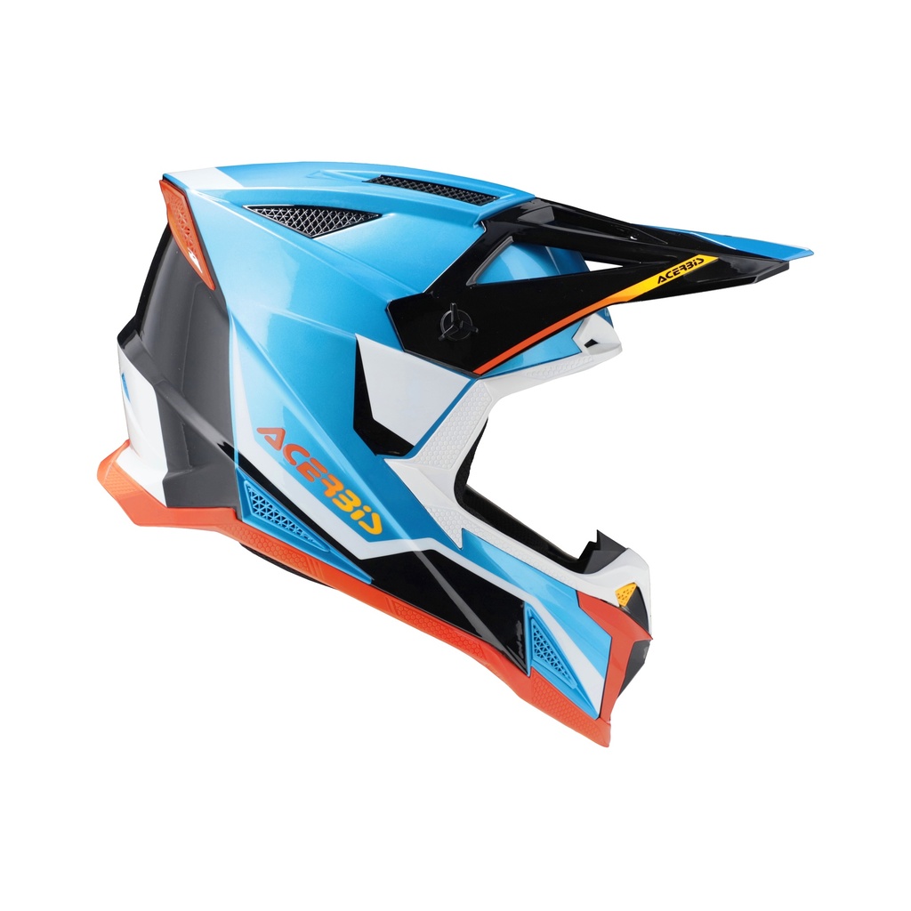 Acerbis CASCO T711 LIGHT BLUE/WHITE
