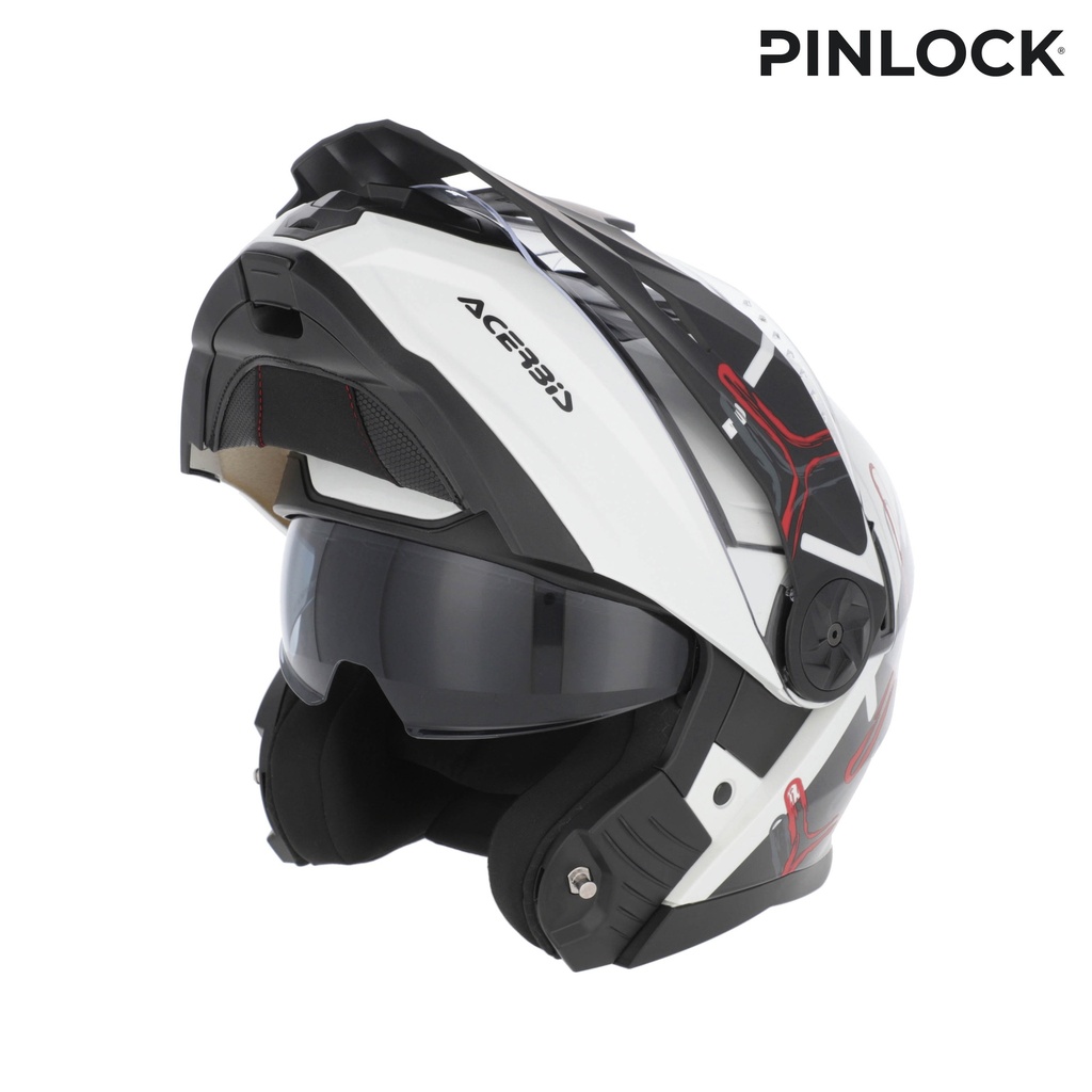 [0026577.237.061] Acerbis CASCO RIDER WHITE/BLACK (XS)