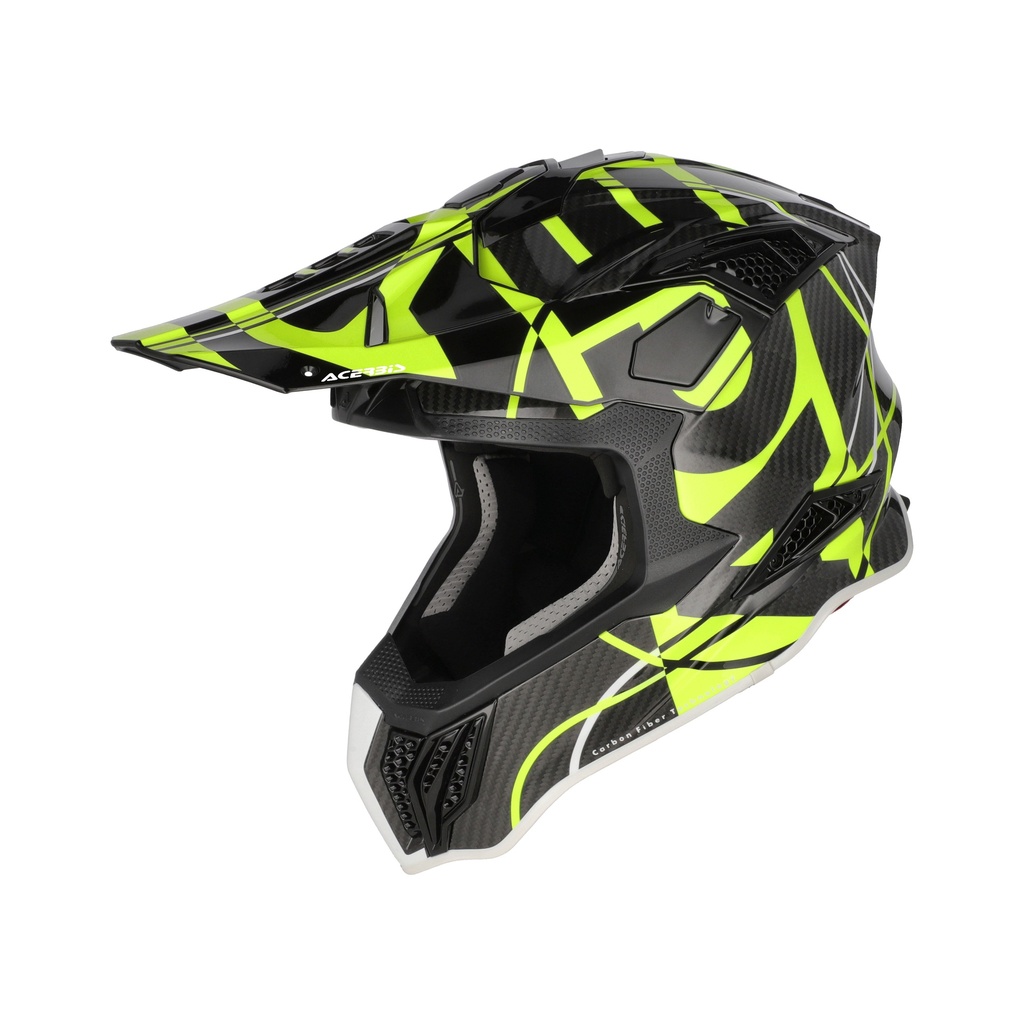 [0026832.457.061] Acerbis CASCO AIRSTRIKE-C BLACK/FLUO YELLOW (XS)