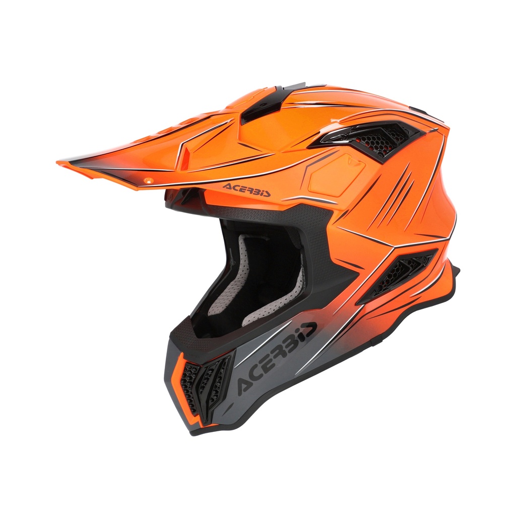 Acerbis CASCO AIRSTRIKE-X ORANGE/GREY