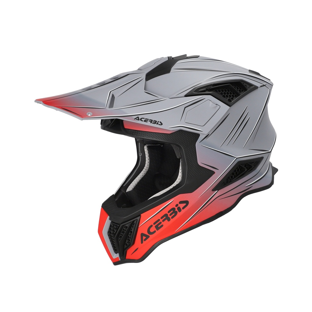 Acerbis CASCO AIRSTRIKE-X GREY/RED