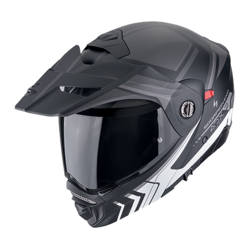 Scorpion Adx-2 Lewis Matt Black-Silver