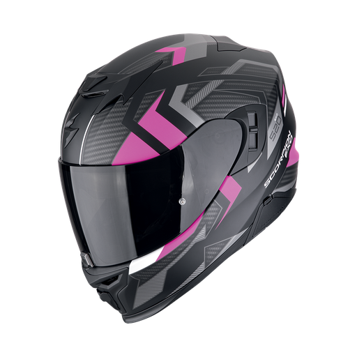 Scorpion  Exo-520 Evo Air Sensus Matt Black-Pink