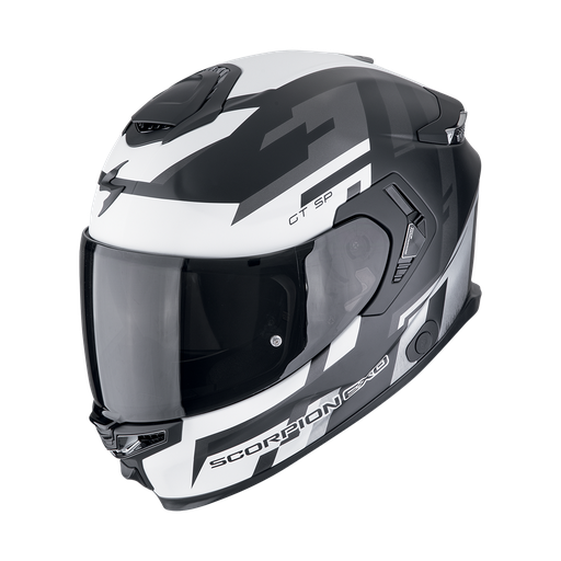 Scorpion  Exo-Gt Sp Air Tornado Matt Black-Silver